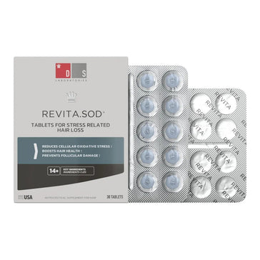 Revita.SOD tablets tegen haaruitval door stress (3 mnd)