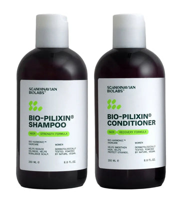 Scandinavian Biolabs shampoo + conditioner voor vrouwen combinatiepakket Scandinavian Biolabs shampoo + conditioner voor vrouwen combinatiepakket