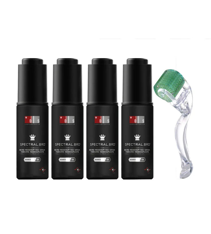 4x Spectral.BRD serum + gratis baardroller