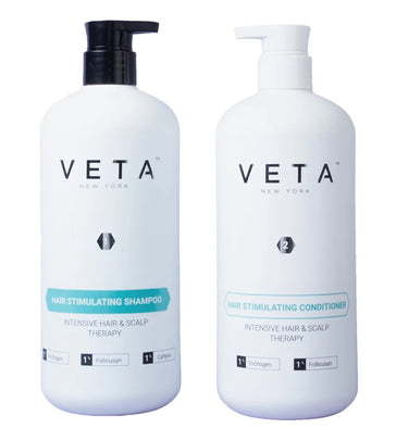 Veta shampoo + conditioner combinatiepakket (800ml) Veta shampoo + conditioner combinatiepakket (800ml)