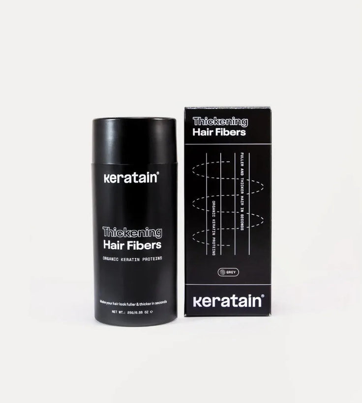 Keratain haarvezels - Grijs (25 gr)