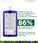 Klorane zilvershampoo Duizendguldenkruid (400 ml)