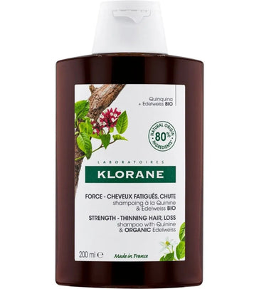 Klorane anti-haaruitval shampoo Kinine/Edelweiss (200 ml) Klorane anti-haaruitval shampoo Kinine/Edelweiss (200 ml)