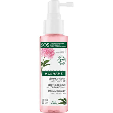 Klorane SOS serum gevoelige hoofdhuid Pioenroos (100 ml)