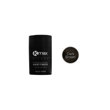 Kmax keratine haarvezels - Donkerbruin (15 gr)