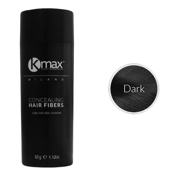 Kmax keratine haarvezels - Zwart (32 gr)