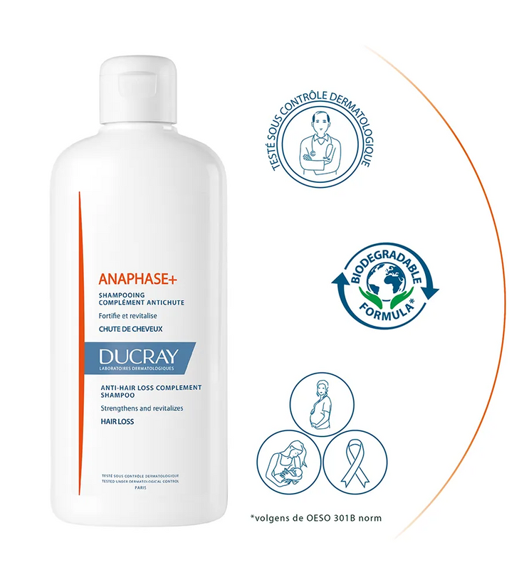 Ducray Anaphase+ shampoo (400 ml)