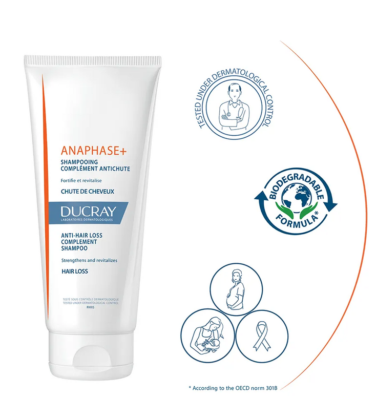 Ducray Anaphase+ shampoo (200 ml)