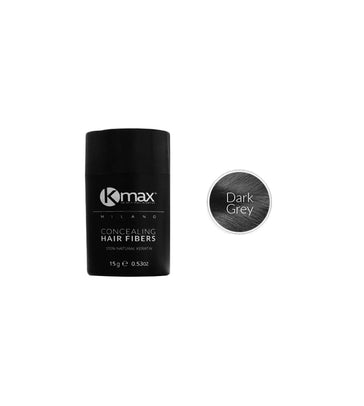Kmax keratine haarvezels - Donkergrijs (15 gr) Kmax keratine haarvezels - Donkergrijs (15 gr)