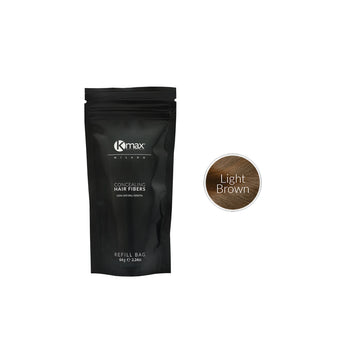 Kmax keratine haarvezels - Lichtbruin (64 gr)