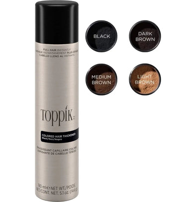Toppik hair thickener kleurenspray Toppik hair thickener kleurenspray
