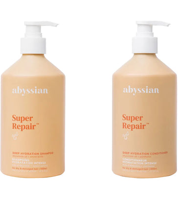 Abyssian deep hydration shampoo + conditioner combinatiepakket Abyssian deep hydration shampoo + conditioner combinatiepakket