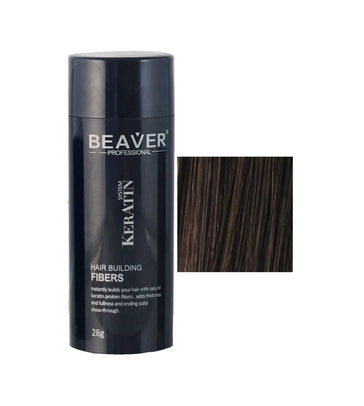 Beaver keratine haarvezels - Donkerbruin (28 gr) Beaver keratine haarvezels - Donkerbruin (28 gr)