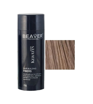 Beaver keratine haarvezels - Lichtbruin (28 gr) Beaver keratine haarvezels - Lichtbruin (28 gr)