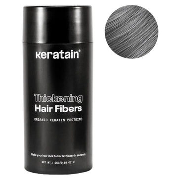 Keratain haarvezels - Grijs (25 gr)