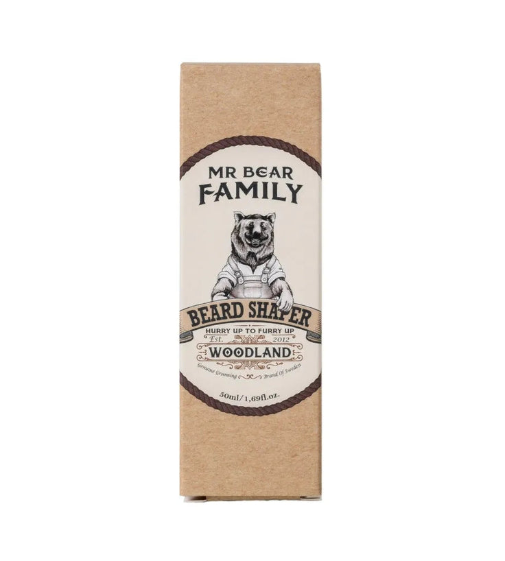 Mr. Bear Family baard shaper - Woodland