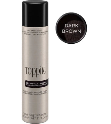 Toppik hair thickener kleurenspray - donkerbruin Toppik hair thickener kleurenspray - donkerbruin