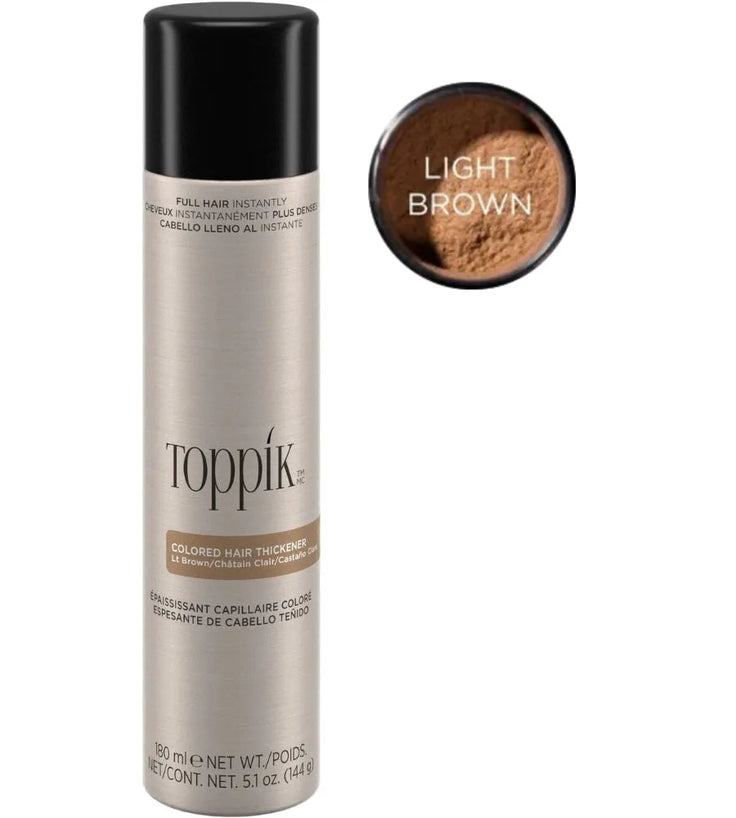 Toppik hair thickener kleurenspray - lichtbruin