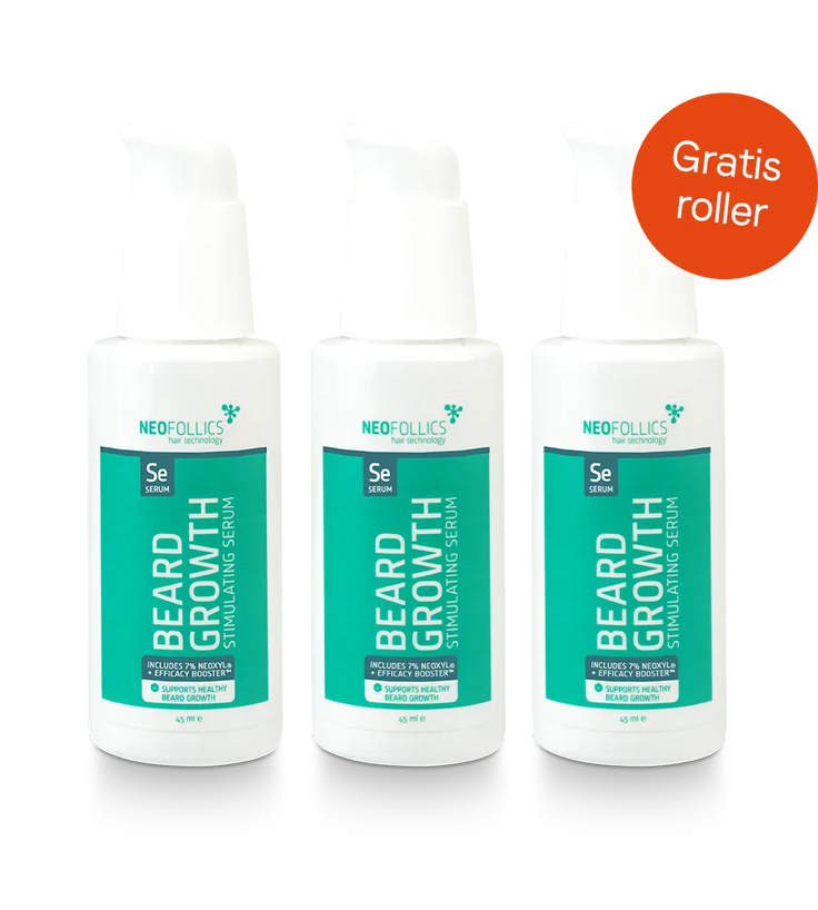 Neofollics baardgroei serum (3-pack)