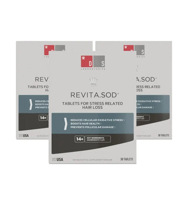 Revita.SOD tablets tegen haaruitval door stress (3 mnd)