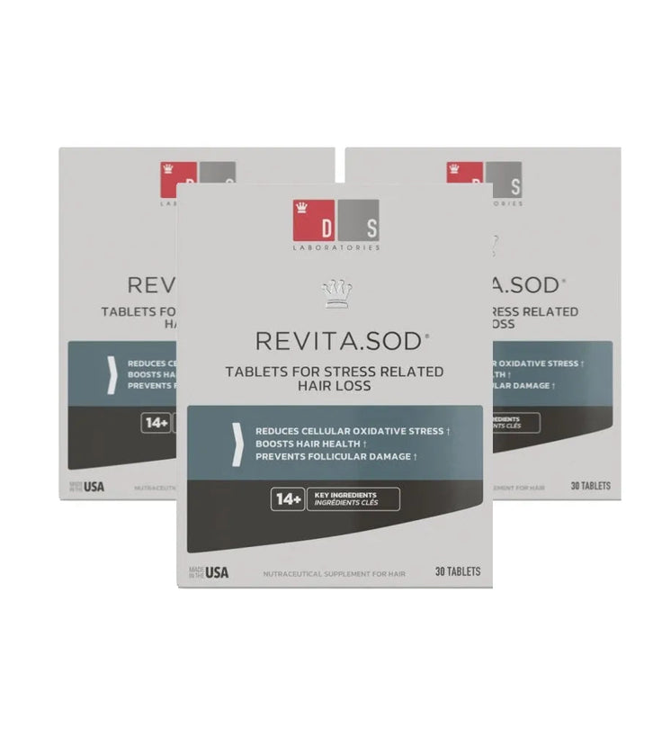 Revita.SOD tablets tegen haaruitval door stress (3 mnd)
