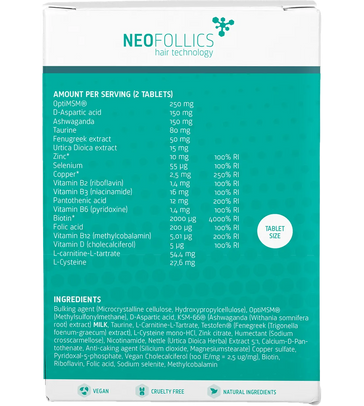 Neofollics Beard Growth Tablets Neofollics Beard Growth Tablets