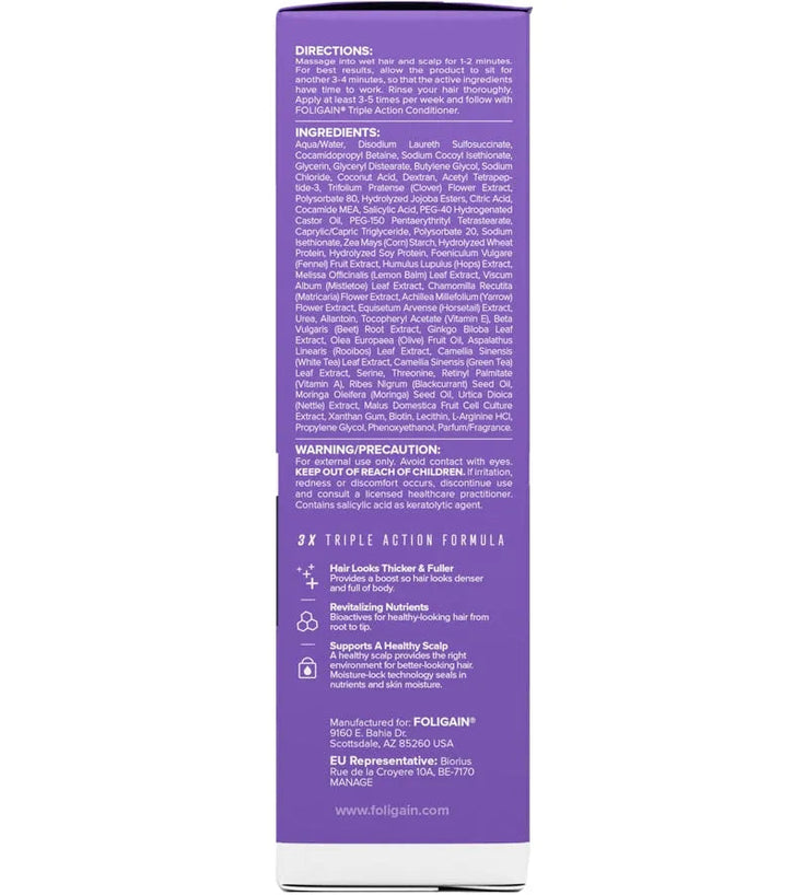 Foligain shampoo voor vrouwen