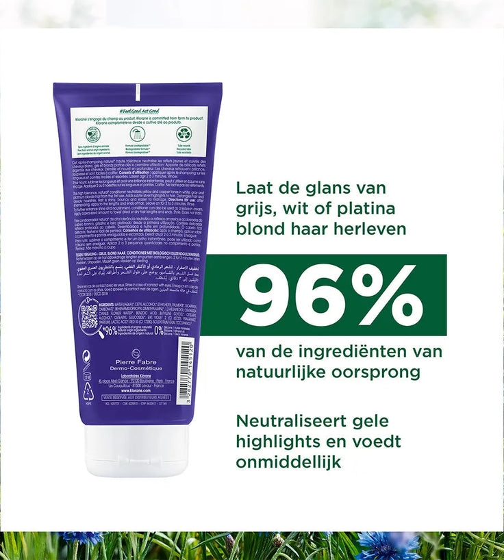 Klorane zilverconditioner Duizendguldenkruid (200 ml)