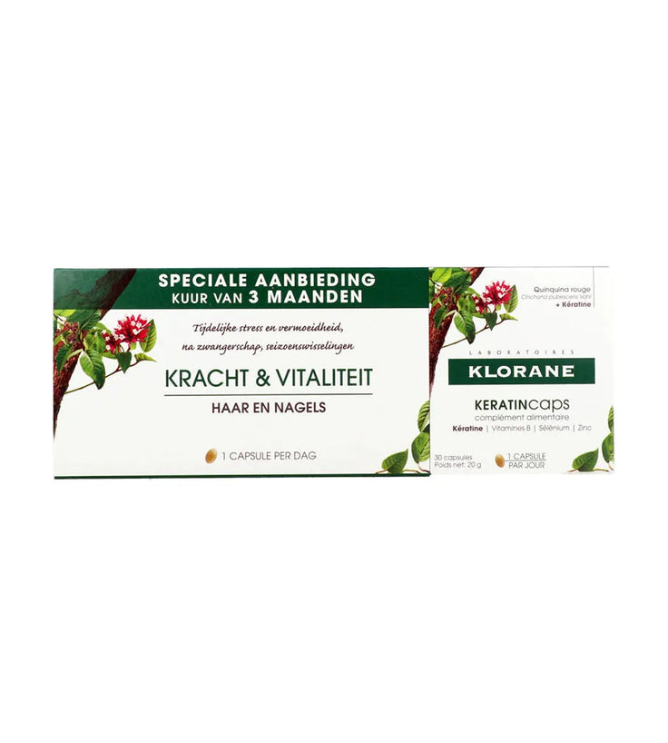 Klorane KeratinCaps (3 x 30 capsules)