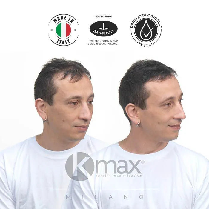 Kmax keratine haarvezels - Lichtgrijs (32 gr)