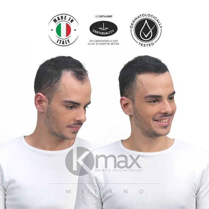 Kmax keratine haarvezels - Lichtgrijs (32 gr)