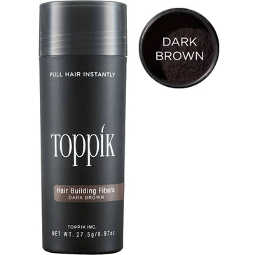 Toppik haarvezels - Donkerbruin (27.5 gr)