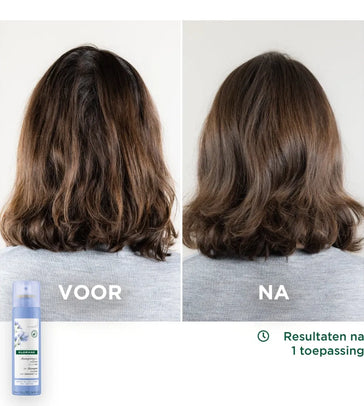 Klorane droogshampoo voor volume Vlas (150 ml)