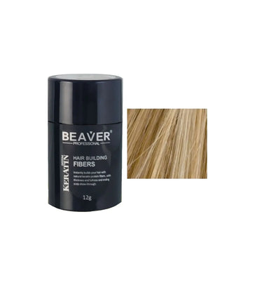 Beaver keratine haarvezels - Medium blond (12 gr)