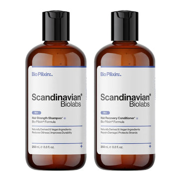Scandinavian Biolabs shampoo + conditioner voor mannen combinatiepakket