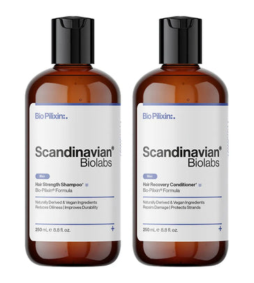 Scandinavian Biolabs shampoo + conditioner combination pack (men) Scandinavian Biolabs shampoo + conditioner voor mannen combinatiepakket