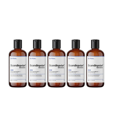 4x Scandinavian Biolabs shampoo (men) + free conditioner