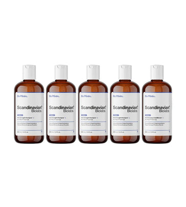 4x Scandinavian Biolabs shampoo (women) + free conditioner