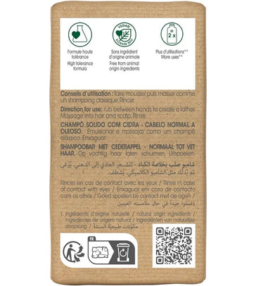 Klorane shampoo bar Citrus - oily hair (80 gr)