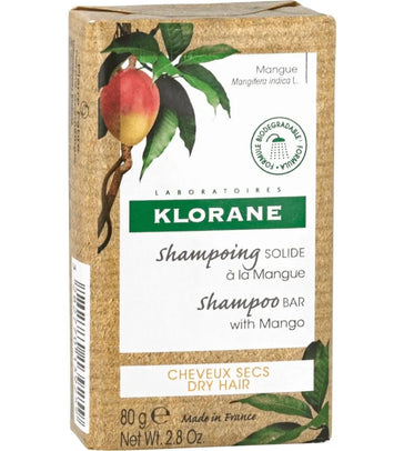 Klorane shampoo bar Mango - dry hair (80 gr) Klorane shampoo bar Mango - dry hair (80 gr)