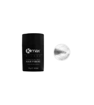 Kmax keratine haarvezels - Wit (15 gr)