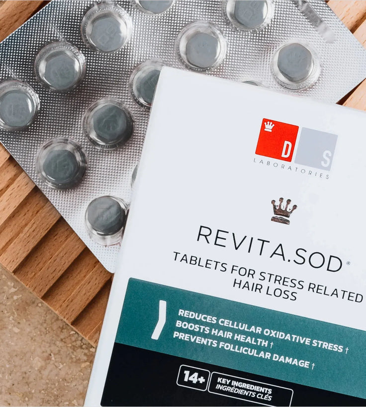 Revita.SOD tablets tegen haaruitval door stress (1 mnd)