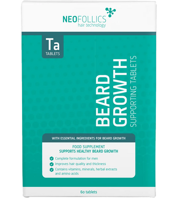 Neofollics beard growth tablets