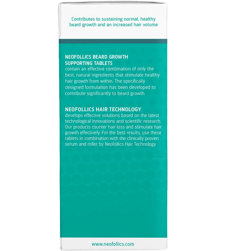 Neofollics beard growth tablets