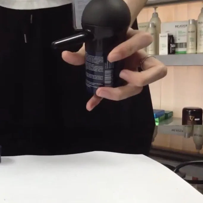 Beaver hair fiber applicator