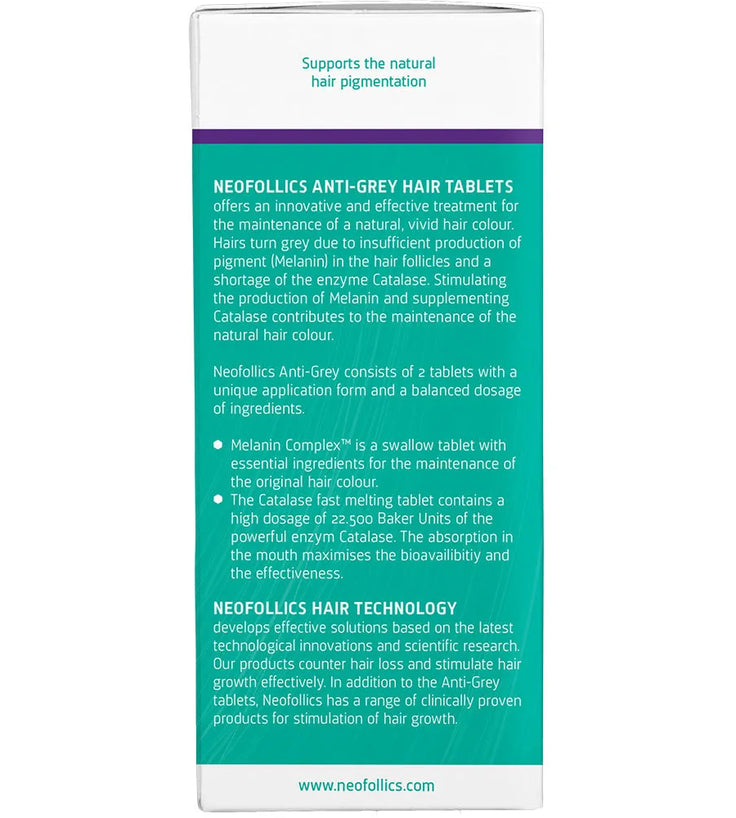 Neofollics anti-grey hair tablets